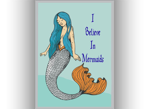 Mermaid Tin Sign