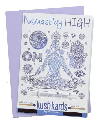 Namastay High Greeting Card