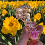 Pastel Rose Glass Pipe