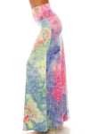 Pastel Tie Dye Maxi Skirt