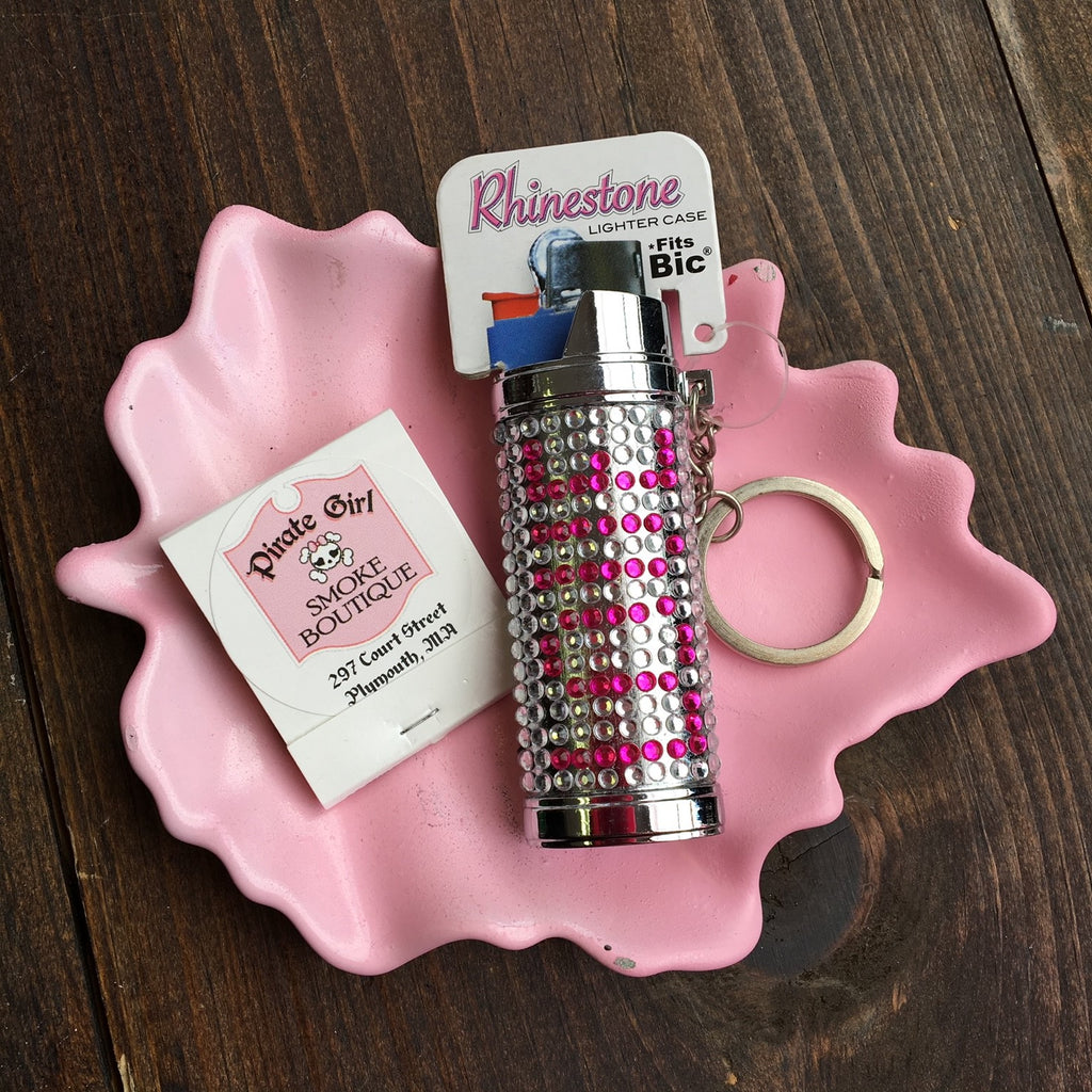 Rhinestone Lighter Case Keychain – Pirate Girl Smoke Boutique