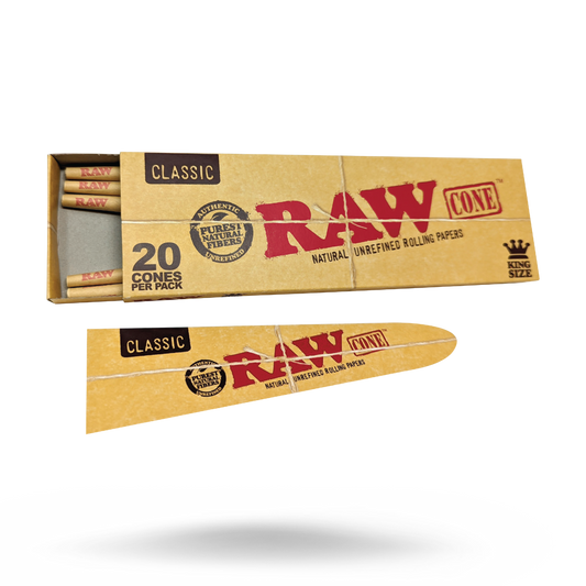 Raw Pre-Rolled Cones - 20pk