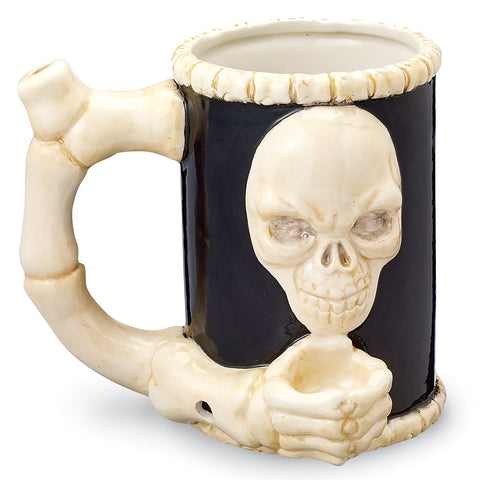 Skeleton Mug Pipe