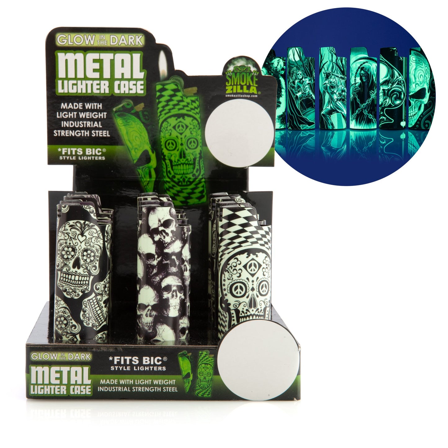 Glow-in-the-dark Lighter Case