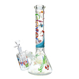Summertime Beaker Water Pipe with Ash Catcher