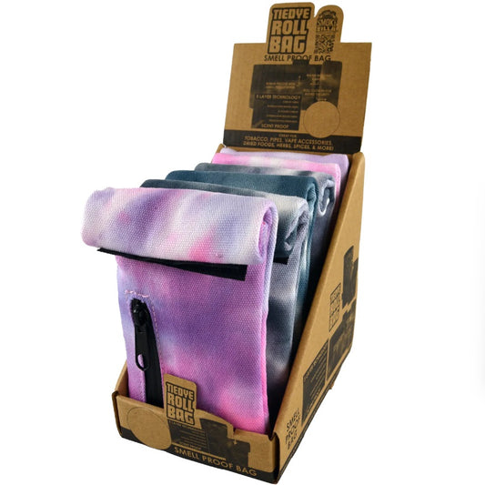 Tie Dye Smell-Proof Zipper Roll Bag